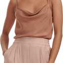 Splendid Women's Chelsea Cowl Tank (Walnut), XS