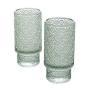 Table Tops Gallery 2 Piece Green Glass
