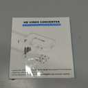 Tengchi RCA to HDMI Converter, Composite to HDMI Adapter Support 1080P PAL/NTSC Compatible with PS one, PS2, PS3, STB, Xbox, VHS, VCR, Blue-Ray DVD Players