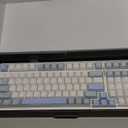 AULA F99 Wireless Mechanical Keyboard-Silent Version,Triple-Mode(BT5.0/2.4GHz/USB-C),Gasket Mounted,Hot Swappable Keyboard with Pre-lubed Linear Switches,RGB Backlit PC Gaming Keyboards for Win/Mac (Blue Grey White)