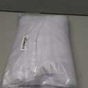 Mengersi Princess 4 Corners Post Bed Curtain Canopy Mosquito Net Princess Canopies (White, Full)