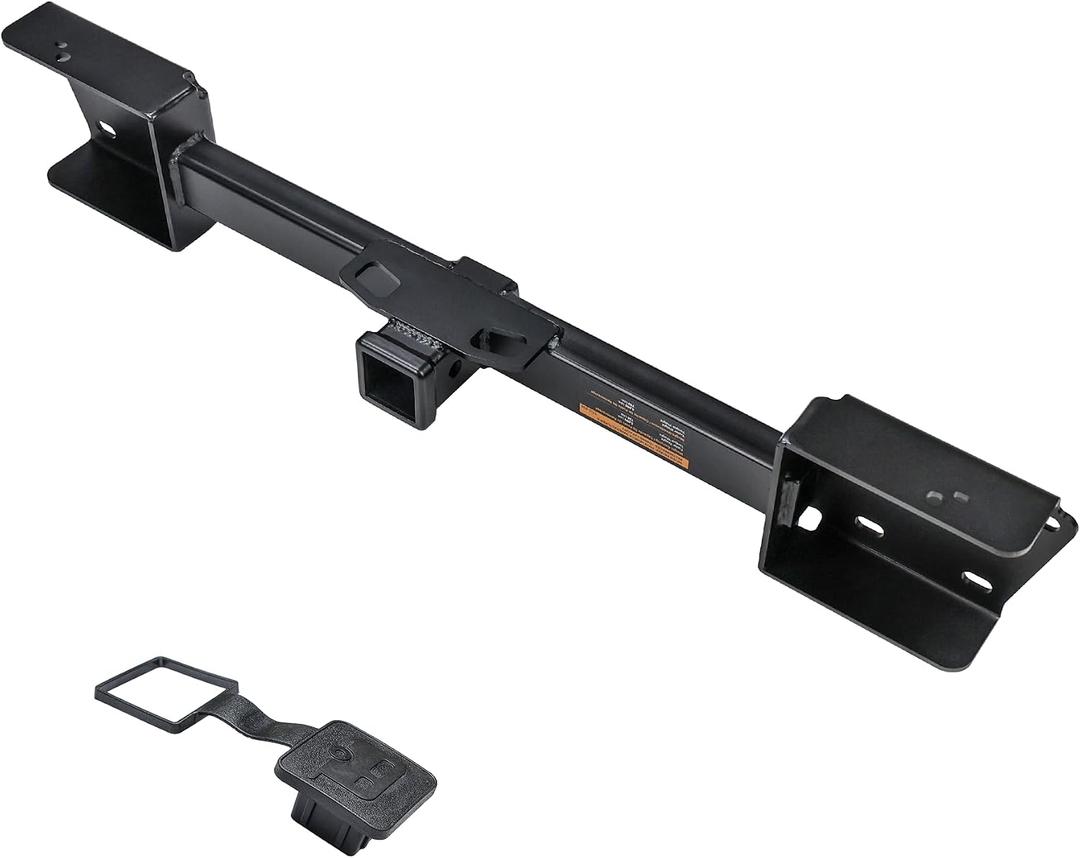 Autekcomma Class 3 Trailer Hitch, Compatible with Subaru Ascent 2019-2026, 2-Inch Receiver Tow Hitch, Multi-Fit Hitch to Receive Ball Mount, Cargo Carrier, Bike Rack. Tow Hook Black Matte. 13448