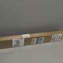 No Drill Cordless Vinyl Mini Blinds,White,28.5" W x 48" H