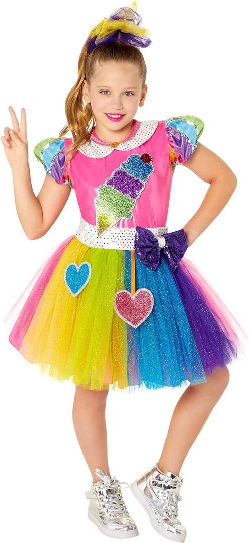 Rubies Child's Xomg Pop! Ice Cream Girl Costume Dress & Scrunchies (Medium)