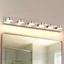 LED Modern Bathroom Vanity Light Fixtures 6-Light 47.24in 36W