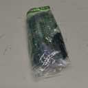 Silk Scrunchies for Hair 100% Mulberry Silk Hair Ties 2 Pack (Navy Blue, Emerald)