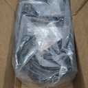 50 FT 12/3 Extension Cord Heavy Duty Black 3-Outlet Indoor/Outdoor SJTW Lighted 12-Gauge Grounded Power Cable,12AWG 15 Amp, 1875 WattsUL ListedSafety