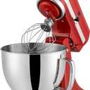 5 QT Stainless Steel Mixer Bowl Compatible With KITCHENAID TILT-HEAD STAND MIXERS 4.5-Quart (4.3 L) And 5-Quart (4.7 L) (Stainless Steel Polished)