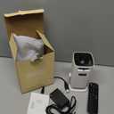 Mini Projector Portable Projector 4k & Full HD 1080P Support, 270° Rotation Outdoor Projector, Movie Projector Compatible with Smartphone, TV Stick, Laptop, PS4, HDMI, USB (No WiFi or Bluetooth