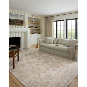 Loloi Odette Collection ODT-03 Ivory/Beige 7'-10" x 10' Area Rug