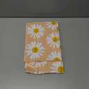 Burbuja Pink Daisy Flower Table Runner 108 inches Long for Dining Table Decor, Heat Resistant Table Runner for Home Farmhouse Party Holidays