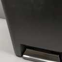 Rubbermaid Premier Series IV Step-On Trash Can for Home and Kitchen, 12.4 Gallon, Stainless Steel Lid Charcoal, for Home/Kitchen/Garage/Apartment/Office