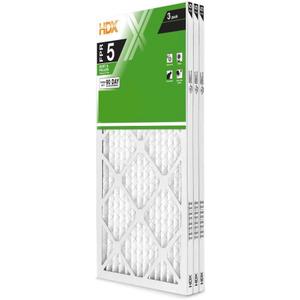 3-Pack 14x30x1 Air Filter MERV 8, Pleated HVAC AC Furnace Air Filters Replacement (Actual Size 13.75 x 29.75 x 0.75 in) Works in furnaces, HVAC, wall and ceiling vents