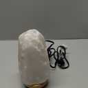 Himalayan Glow White Salt Crystal Lamp, Natural Salt Night Light, Hand Crafted Salt Lamps with Neem Wooden Base, Salts Lamp Bulb,(ETL Certified) Touch Dimmer Switch | 5-7 LBS