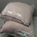 Pharmedoc Body Pillow, Pregnancy Pillows, Side Sleeper Pillow, Long, Memory Foam Pillow, Mocha