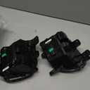 Fog Lights Assembly Compatible for Volkswagen GTI 2010-2014/ VW Jetta GLI 2011-2015 Driving Fog Lamps Replacement with H8 12V 35W Bulbs -1 Pair (Clear Glass Lens)