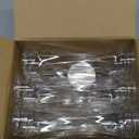 Empty Plastic Sensory Bottles with Lids Reusable Clear Plastic Sensory Water Bottles Bulk for DIY Crafts Handmade Party Decoration (Hourglass)