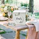 Our Warm White Wedding Card Box with Lock, PVC Gift Card Box for Wedding Reception, Eucalyptus DIY Wedding Envelope Money Card Box for Party, Graduation, Birthday Baby Shower Decorations