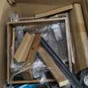 53 Farmhouse Kitchen Island Lighting, 5-Light Adjustable Dining Room Light Fixtures, Rustic Wood Chandeliers Black Hanging Light Fixtures for Kitchen, Pool Table Lights, Bulbs Not Included