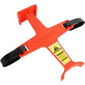 Motorcycle Fork Saver,10.9 Inches Universal Fork Guard for XC-W 250 CR80 CR250 CRF450R XR650R DRZ400S KLX 300R,Fork Support Guard Transportation Protector with 2 Binding Straps (Red)