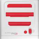 Retro-Bit Super Retro Trio HD Plus 720P 3 in 1 Console System - HDMI Port - for Original NES/SNES, Super Nintendo and Sega Genesis Games - Red/White