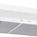 Broan-NuTone 30-Inch White Under Cabinet Range Hood Traditional Design w/Quiet Power at 350 CFM, 1.5 Sones for Powerful Kitchen Ventilation
