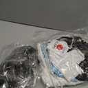 Luces 100 Days of School Costume for Kids, Old Lady Dress Up for Girls, 100th Day School Granny Wig Accessories Outfit 8-10 yr