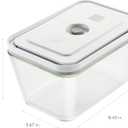 ZWILLING Fresh & Save 3-pc Glass Food Storage Container, Meal Prep Container- Assorted Sizes