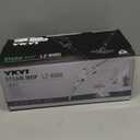 YKYI Steam Mop, Detachable 10 in 1 Multipurpose Steamer with 11 Attachments, Handheld Steam Cleaner for Home, Hardwood Floors, Laminate, Marble, Tile, Grout, Carpet, Windows Cleaning (Light White)