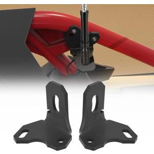 KEMIMOTO X3 Whip Mount 2-Pack, Compatible with 2017-2025 Can-Am Maverick X3 and MAX Models, Fit UTV Whip Light Mount Flag Pole Light Bar Brackets CB Antenna