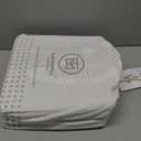 Threadmill 100% Cotton Sheets for Queen Size Bed - 600 Thread Count Queen Bed Sheets Set with 16 Deep Pocket - Sateen Weave 4-Piece Bedding Set with Cooling Effect, Beige (Light Beige Solid)