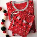 HonestBaby Family Matching Holiday Pajamas 100% Organic Cotton for Men L