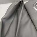 NICETOWN Thermal Insulated Grommet Blackout Curtains for Bedroom (2 Panels, W42 x L63 -Inch, Grey)