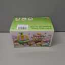 Plunack Fabric Bouquet Craft Kits for Kids Age 4-8, Flower Bouquet Toys DIY Flowers Making Kit for Girls Flower Press Set Arts & Crafts Toys Educational Christmas Birthday Gift for Girls 3+ Year Old (Green)