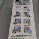 ONCE FOR ALL Upgrade Safe Mandoline Slicer Plus, Biger Size, Adjustable Vegetable Food Chopper Potato Fries Cutter, Detachable Blade, Kitchen Chopping Artifact, Gift (Black)