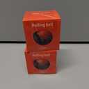 2 x Interactive Cat Toys for Indoor Cats & Dogs, 2025 Newly Upgraded Version Tail 3.0 Cat Toys, Smart Interactive Cat & Dog Toy Ball, Automatic Moving Ball Christmas Birthday Gift for Pets (Orange)