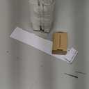 DEZ FURNISHINGS Cordless 1" Mini Blind, 34" W x 48" H, Pearl White