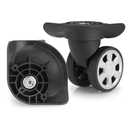 Zoofen Couple of Mute Replacement Luggage Suitcase Wheels Multi-Size Swivel Wheels(W045)
