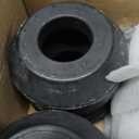 MILLISEC Rear Rubber Helper Suspension Bump Stops Compatible with 1999-2010 Chevy Silverado & GMC Sierra 1500 HD and 2500 pickup trucks, OEM Number GMRCK25S