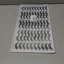 False Eyelashes Pack, 40 Pairs, Reusable Fake Lashes Set (102)