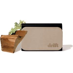 Drift Car Air Freshener - Stone Air Freshener Car Odor Eliminator - Long Lasting Scent - Auto Accessories - Metal Clip - Essential Oils - Clean Ingredients - Teak Scent Starter Kit