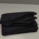 BEIYANG 10 x 10 ft Black Backdrop Background for Photography, Photo Cloth Background Screen, Wrinkle-Resistant Black Curtain for Portrait, Product Video, Photography Studio