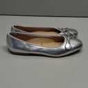 Steve Madden New York Zion Silver Women's Flats Shoes Size 9