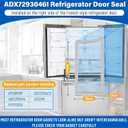 Upgraded ADX72930461 Refrigerator Door Gasket Replacement Compatible with LG Kenmore LFX31945ST LFX25991ST, 4017 Unbent PS11732674 Fridge Gasket Replace ADX72930414 ADX72930453 Door Seal