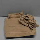 YOUFE Womens Sexy Denim 2 Piece Outfit Stretchy Crop Tank Top Bodycon Shorts Set Hollow Out Jean Vest Club Tracksuit Summer Light Tan, Large