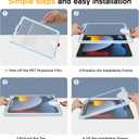 Paperfeel Glass Screen Protector Compatible with iPad 9th / 8th / 7th Generation 10.2 inch, EZ Kit, Auto-Alignment Tool