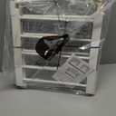 Short Dog Gate Indoor - MOOECKOM 13" Tall Small Dog Gate 18"-36'' Width Expandable, Easily Step Over Pet Gate with 2 Extension Kits - Pressure Mounted for Doorways Stairs.