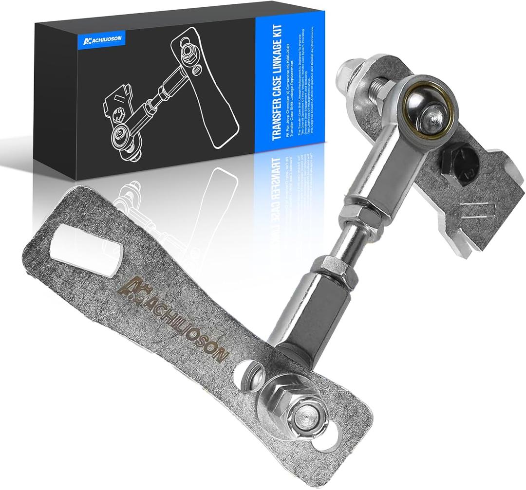 Transfer Case Linkage Kit fit for Jeep Cherokee XJ Comanche MJ 1986-2001 Transfer Case Shift Linkage Replacement