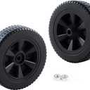 7 Inch Grill Wheel Replacement for Dyna Glo Grill Parts DGF493BNP DGH474CRP Grill Replacement Wheels DGH450CRP DGB463CNP DGF510SBP BBQ Wheels Parts 70-05-104 Dyna Glo Wheel Replacement Kit Plastic