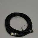 8K Long HDMI 2.1 Cable 20FT, Gold-Plated Ultra High Speed Military Grade Nylon Braided HDMI Cord (8K@60Hz 7680x4320, 4K@120Hz) Supports Dynamic HDR 10 eARC 3D Dolby Atmos, Compatible with Roku/TV/PS5